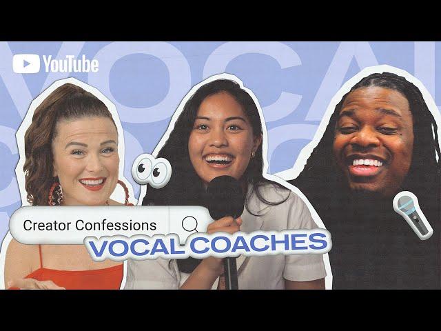 Vocal coaches @Tarasimonstudios @jmlegrairstudio & more reveal singing secrets | Creator Confessions