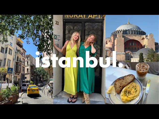 girls trip to istanbul | turkish food, thrifting & exploring the city