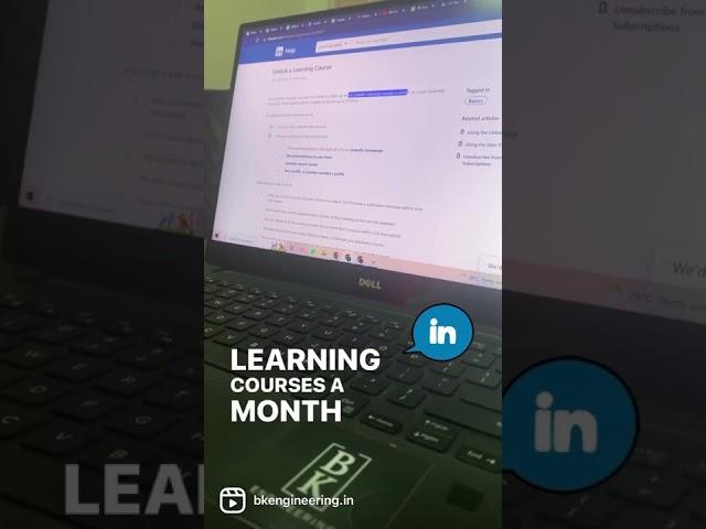 How to get linkedin courses for free | #linkedin #tips | BK Engineering
