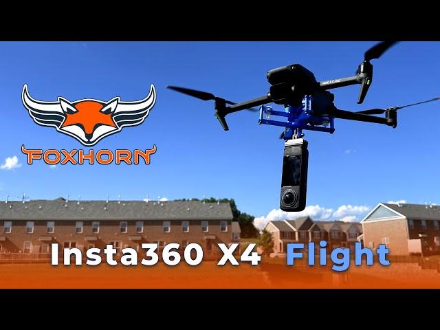 Flight of the Insta360 X4