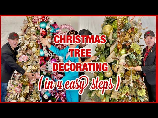 How To Decorate A Christmas Tree In 4 Easy Steps / Ramon At Home Christmas