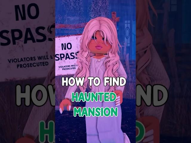 HOW TO FIND HAUNTED HOUSE IN BERRY AVENUE! ️ #berryave #berryavenuecodes #roblox #bloxburg