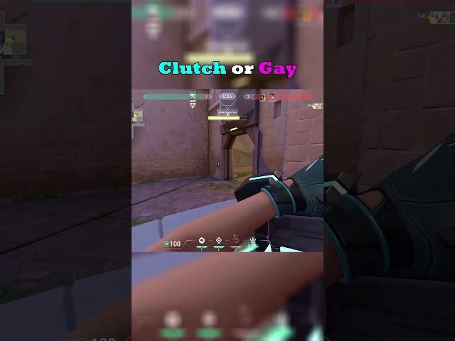 Clutch or gay #gg #valorant #1v5ace #livegaming #valorantclips #acekill #livestreaming #gaming #gg