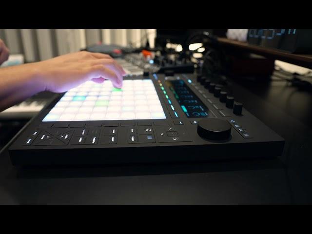 Ableton Push 3 first jam (& Microfreak) – weekend chill beat