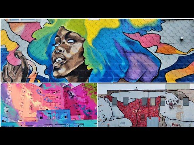 Explore Canada  | Canada's Largest Mural | 4K | Art | Colors  #canada #art #explore #mural