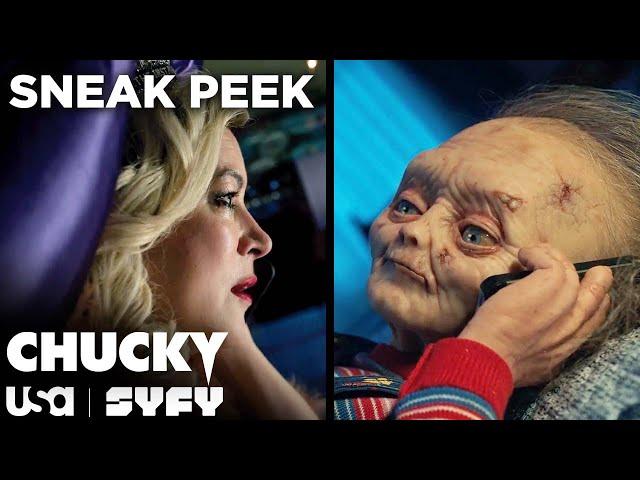 SNEAK PEEK: Tiffany Gets Chucky Back In Action | Chucky (S3 E5) | USA Network & SYFY