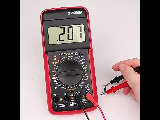 Let's briefly demonstrate the functions of this watch#the  instrument#multimeter#Hardware tools