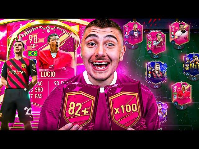 82+ x100 Packs Decides My FIFA Team!