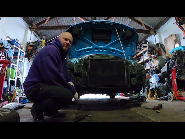 Watch Adhd Mechanic Remove The Front Impacted Bar On Bmw Mini Cooper S!