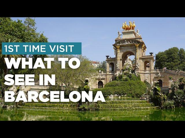 BARCELONA FOR FOR FIRST TIMERS - DON'T LEAVE Barcelona WITHOUT Visiting These Places!