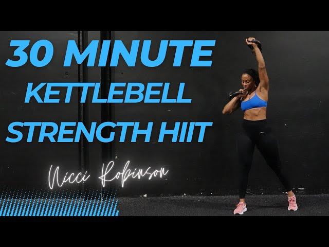 30 Minute Kettlebell HIIT