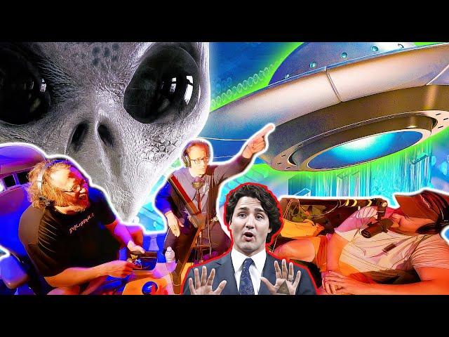 Sam Hyde Nick Rochefort and Charls Carroll on SECRET Technology, Justin Trudeau, and Flying Saucers!