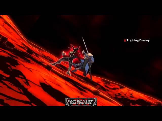 GUILTY GEAR Xrd Sol Badguy Dragon Install Instant kill