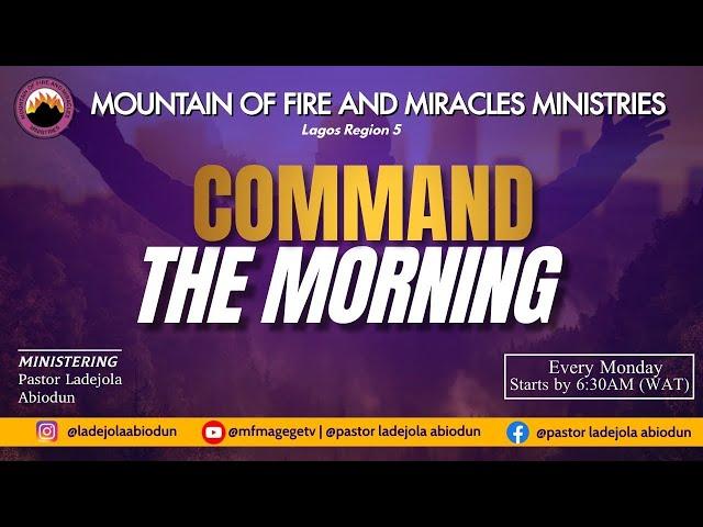 DISGRACING ENVIROMENTAL POWERS - Pastor Ladejola Abiodun -COMMAND THE MORNING| 23RD October, 2023