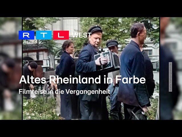 Altes Rheinland in Farbe: Filmreise in die Vergangenheit | RTL WEST, 05.01.2024