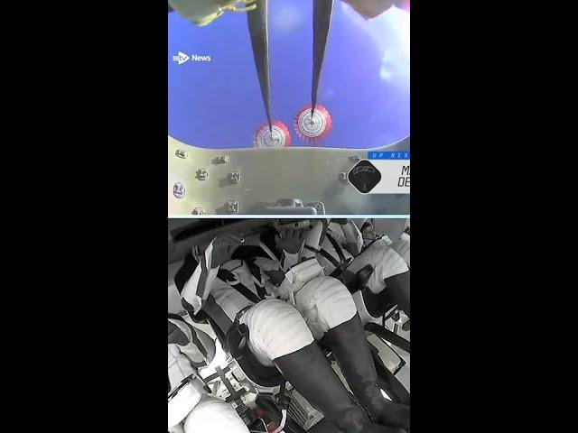 Astronauts splash down after nine months stuck in space #NASA #SpaceX #News