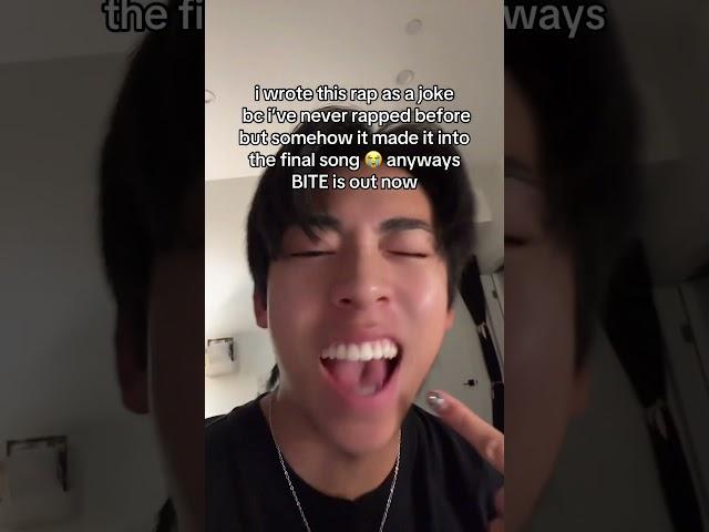 i wrote this rap as a joke and it made it into the song  #madtsai #BITE