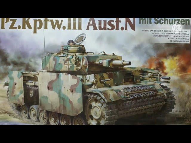 Takom Pz.Kpfw.III Ausf. N 1/35 Build