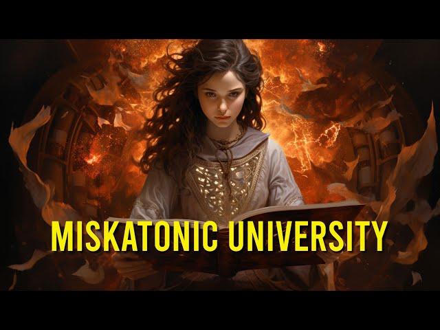 Miskatonic University: An Epicenter of Eerie Lore, not exactly Hogwarts