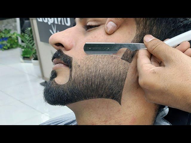 BEST  BEARD  STYLES FOR MEN | BEARD BARBER STYLE | Dari Cutting Style 3023