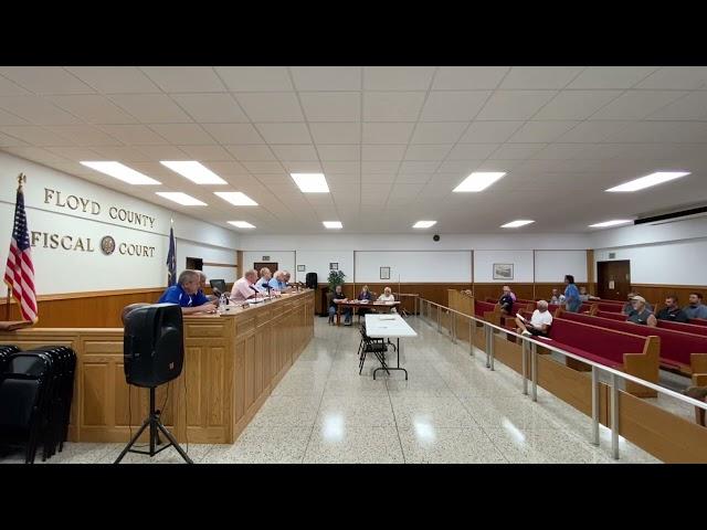 Floyd County Fiscal Court Meeting June-21-2023