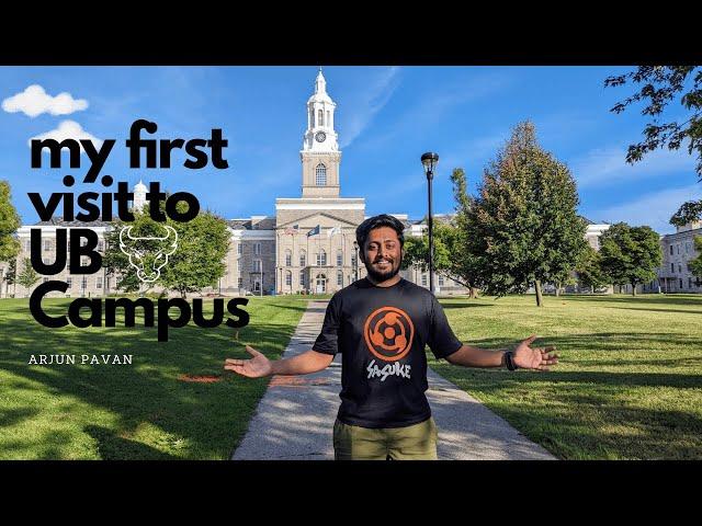 I visited UB for the first time| University at Buffalo| SUNY| The journey begins