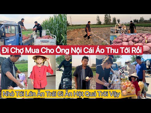 #661] Thu Tới Rồi Đi Mua Áo Cho Ba.Vô Bao Khoai Ngày 5-600k Thấy Con Giống Con Gái Việt Nam Không Ạ