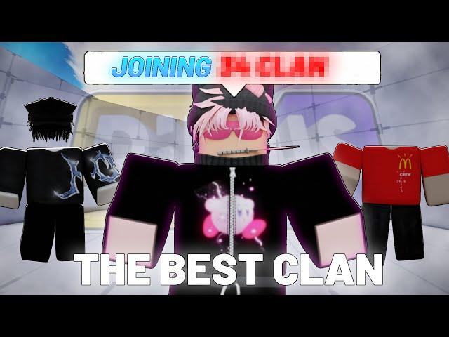 Joining The BEST Clan In Roblox Rivals