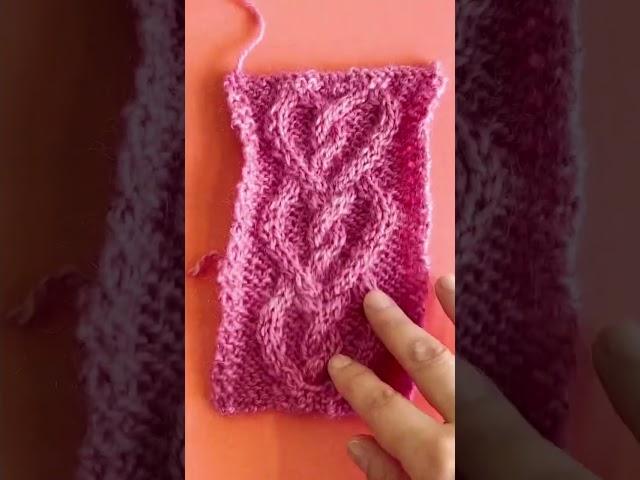 HEART CABLE STITCH con MOHAIR de Revesderecho 