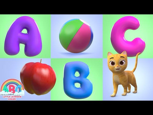 ABC Alphabet | Nursery Rhymes & Kids Songs | Abc Little Learning Corner