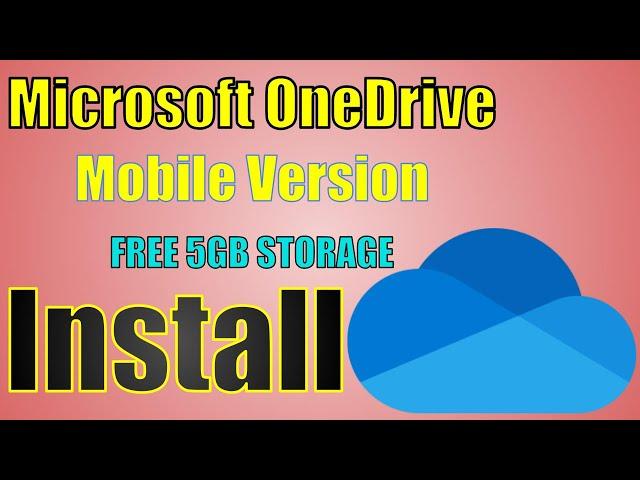 Office Online Part 1 - How to Install and Login Microsoft OneDrive on Mobile | Android | 2020