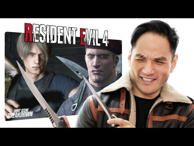 How Legit is Leon vs Krauser in Resident Evil 4? | Scenic Fights