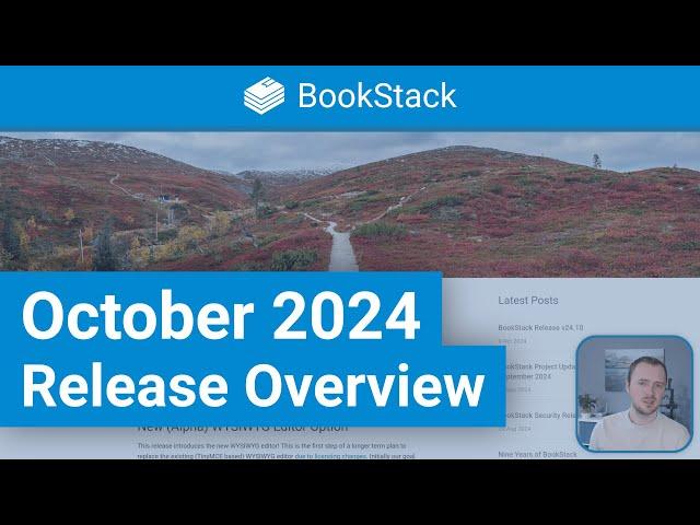 BookStack October 2024 Release Overview | v24.10