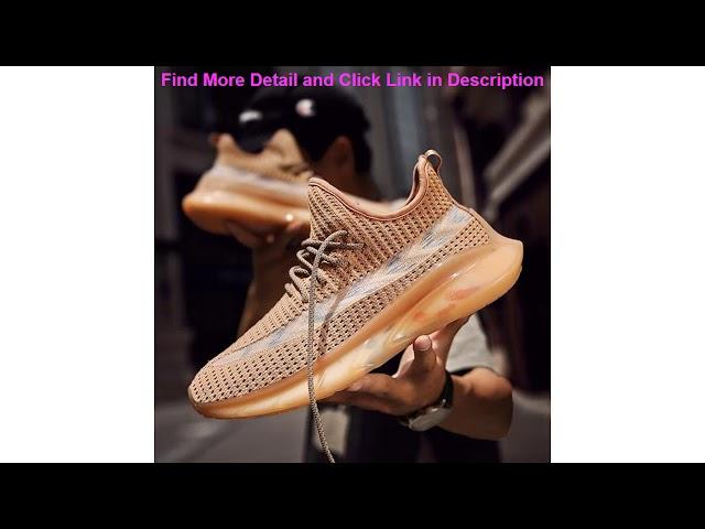 Deal Fashion Sneakers Lightweight Men Casual Shoes Breathable Male Footwear Lace Up Walking Shoe