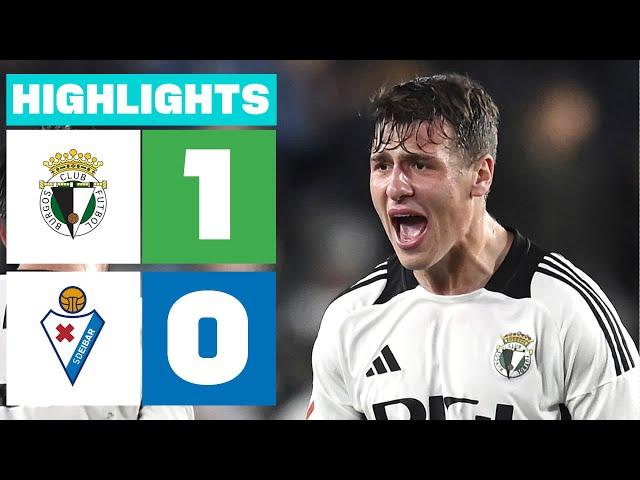 BURGOS CF 1 - 0 SD EIBAR I HIGHLIGHTS LALIGA HYPERMOTION