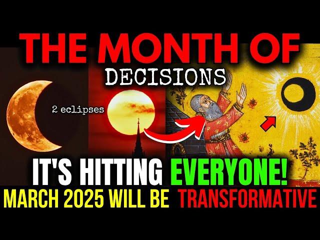  MARCH Forecast: DOUBLE Eclipses, FULL MOON, Planet ALIGNMENTS... MARCH is Going to Be INSANE!