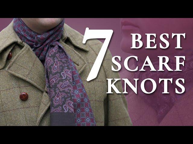 7 Stylish Men's Scarf Knots (Step-by-Step Guide)