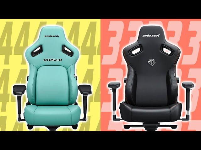 The New Best Gaming Chair?? | Andaseat Kaiser 4 vs Kaiser 3