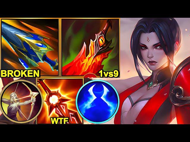 Wild Rift China Riven ‐ 21KILL Sundered Sky Broken OP RIVEN BUILD RUNES - Challenger Rank Gameplay