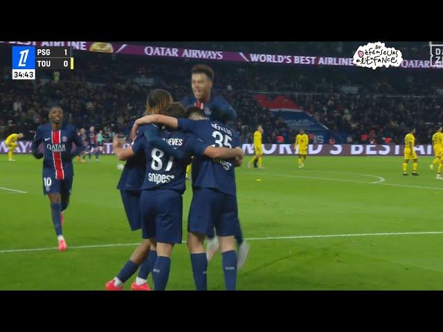 Joao Neves Goal - PSG vs Toulouse Fc (3-0), Goals Results And Extended Highlights-2024..