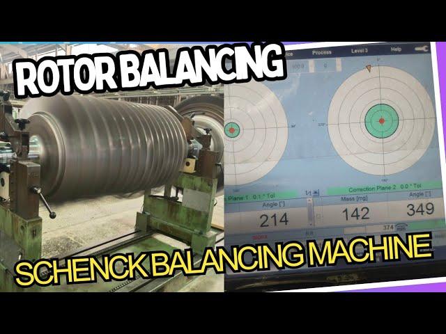 Rotor Dynamic Balancing | Schenck Balancing Machine