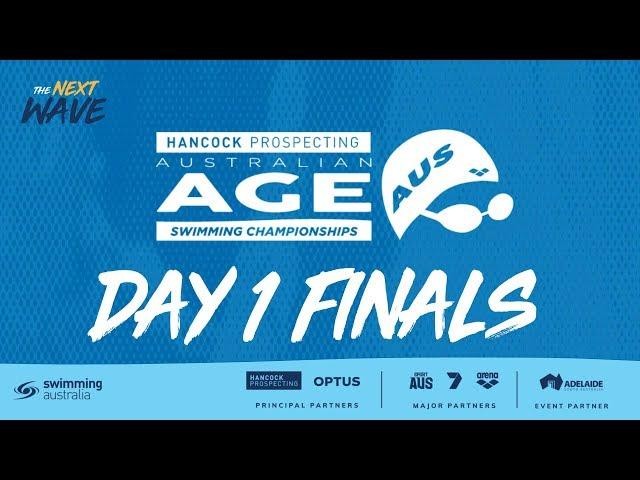 Day 1 Finals - 2019 Australian Age Championships