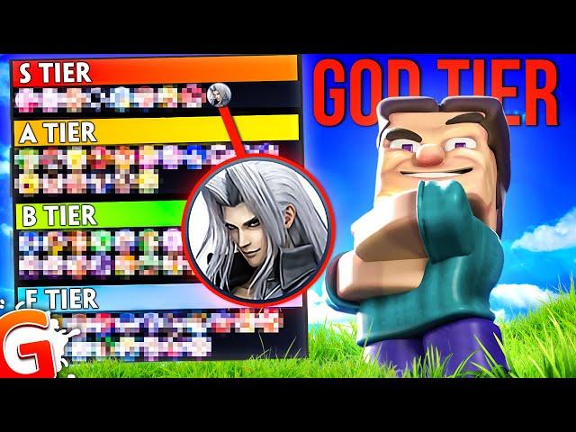 Smash Bros Ultimate Tier List.. But it's Based on Funny Stuff