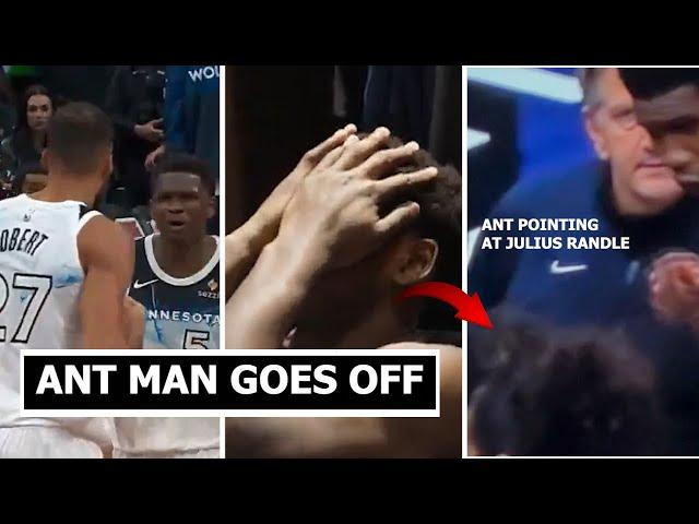 Anthony Edwards "SOFT FRONTRUNNERS WITH OWN AGENDAS" Goes off on Julius Randle, Gobert & T WOLVES!