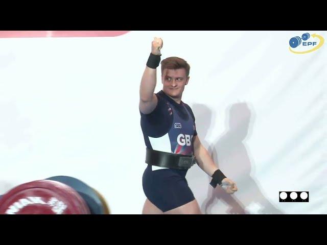 Men 93 & 105 kg A-Groups - 2025 European Open Classic Powerlifting Championships