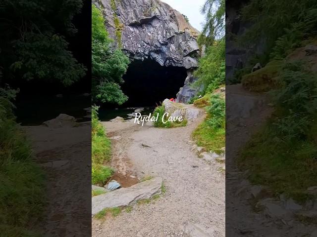 Rydal Cave, Lake District ️ #travel #lakedistrict #visitengland #summer #hiking #viral #shorts