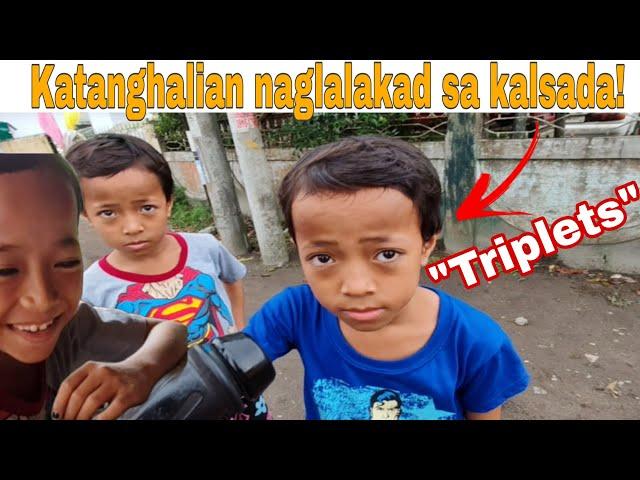 Triplets parang naglayas?