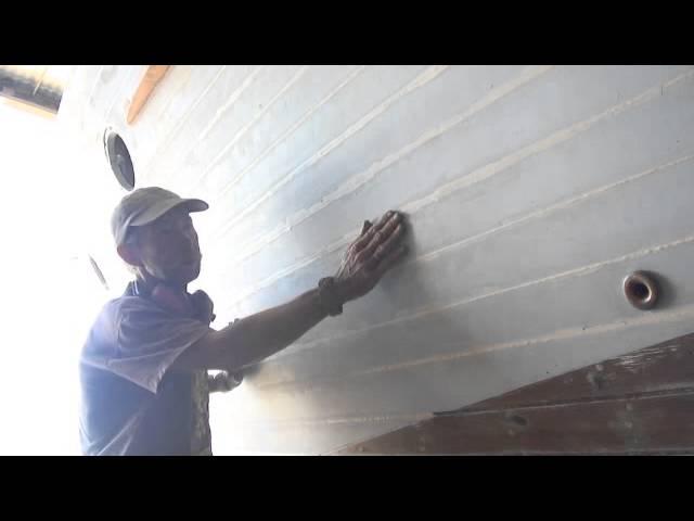 Wooden Boat Repair-Smooth hull