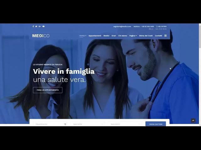 Sito web specifico per Studi Medici