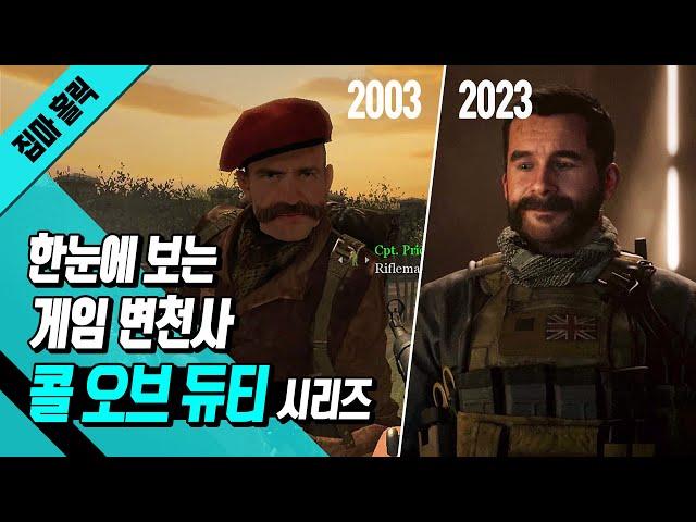 한눈에 보는 게임 변천사 - 콜 오브 듀티 시리즈